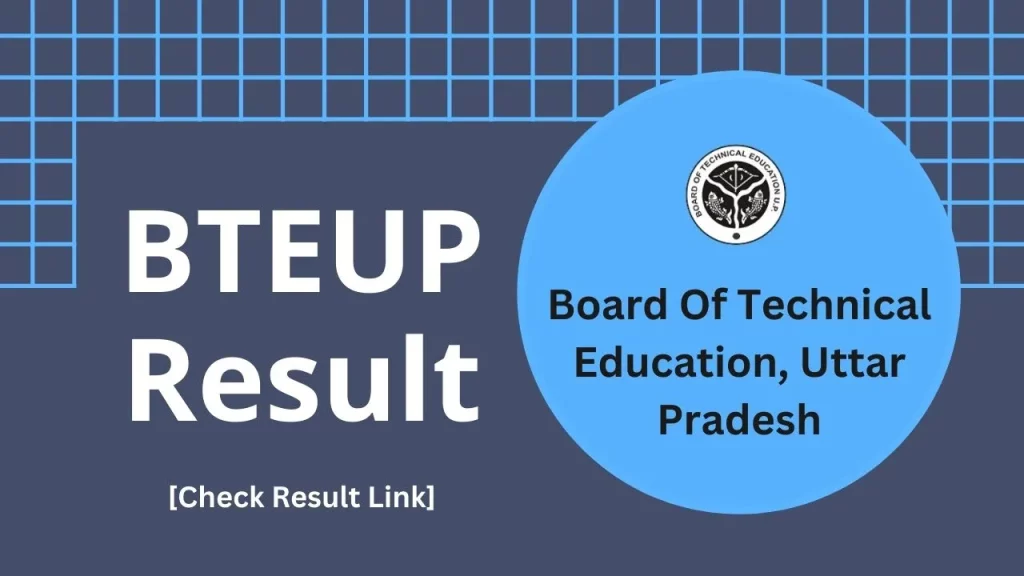 BTEUP Result 2024 Odd Semester UP Polytechnic Diploma Results Marksheet